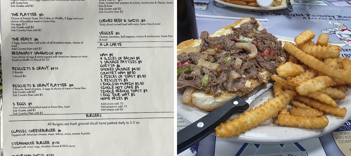 Fort Wright Family Restaurant Menu