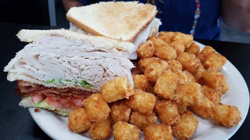 Double Decker w Tater Tots